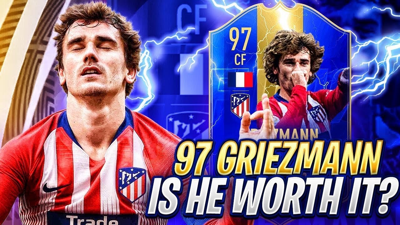 The Stickiest Player In Fut! 97 Tots Griezmann Is So Good! Fifa 19 Ultimate  Team - Youtube