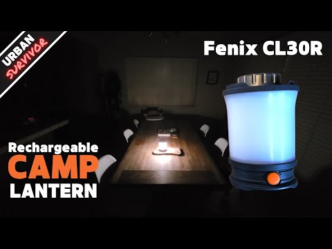 Fenix CL30R Camping Lantern Review (650 lumens, 300 hour runtime)