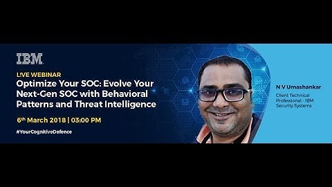 Optimize Your SOC: Evolve Your Next Gen SOC with Behavioral Patterns and Threat Intelligence