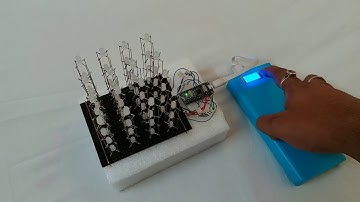 Charlie 4x4x4 RGB LED CUBE