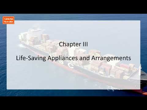 SOLAS Chapter 3 - Part A Regulation 1 to 5