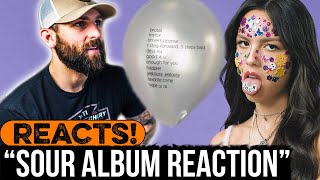 REACTING to Olivia Rodrigo's Debut Album - "Sour"