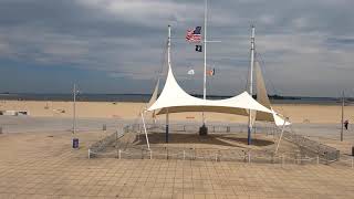 ⁴ᴷ⁶⁰ Walking NYC : Orchard Beach, Pelham Bay Park, Bronx (July 11, 2020)