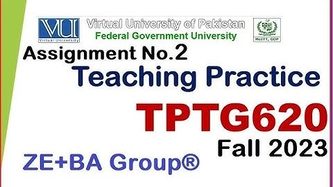 TPTG620 Assignment 2 Solution Fall 2023 By ZE+BA Group || TPTG620 Assignment 2 Fall 2023