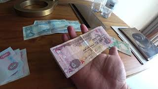 SHOWING THE DUBAI CURRENCY (DIRHAM)