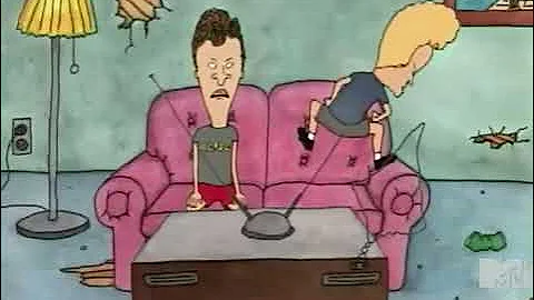 beavis and butthead show off some dancing skills HD