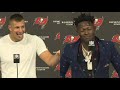 Tampa Bay Buccaneers and Dallas Cowboys best of postgame press conferences Gronk Brady Dak AB