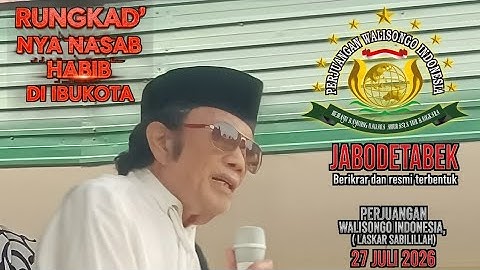 Full ceramah sambutan KHR Rhoma Irama Pelantikan PWILS Se-jabodetabek