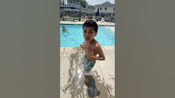 NEVER DIVE IN THE POOL!!!