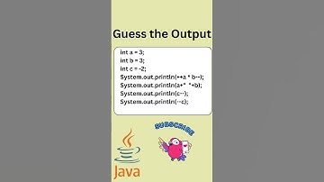 Guess the output of given code | Evaluate Java Program | Java coding