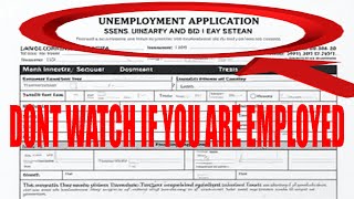 UNEMPLOYED APPLICATION FORM