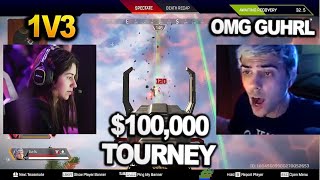 GuhRL impresses everyone with aggressive 1v3 play in  $100,000 TSM Tournament!!
