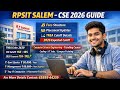 R P Sarathy Institute of Technology,Salem Campus Review 2026 Expected Cutoff l Fees l #RPSIT