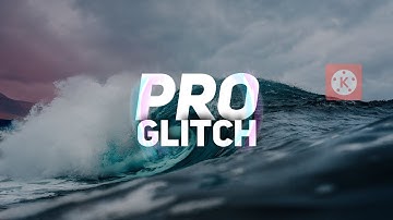 Pro Glitch Effect for Titles & intros in Kinemaster ! 🔥👌