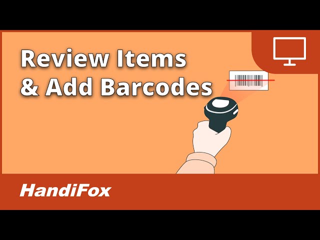 HandiFox - Barcode Inventory Software