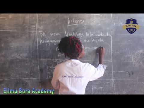 Kitenzi Somo La Kiswahili Darasa La Nne