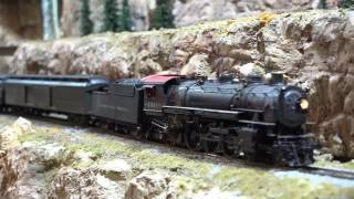 Northern Pacific 4-6-2 At The Bridge