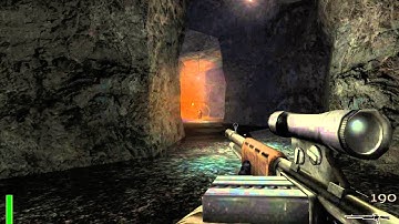 RTCW secrets walkthrough - Mission 24: The Dig [HD]