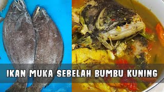 Memasak Ikan Muka Sebelah "One Side Face Fish" | Resep Ikan Bumbu Kuning screenshot 3