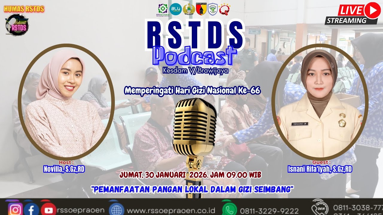 PODCAST RSTDS - PEMANFAATAN PANGAN LOKAL DALAM GIZI SEIMBANG