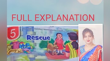 5.RESCUE  #CLASS 4 #COMMUNICATIVE ENGLISH
