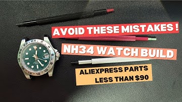 How To Build Your Own GMT Explorer Watch Mod - Seiko NH34 Watch Build | Full Tutorial
