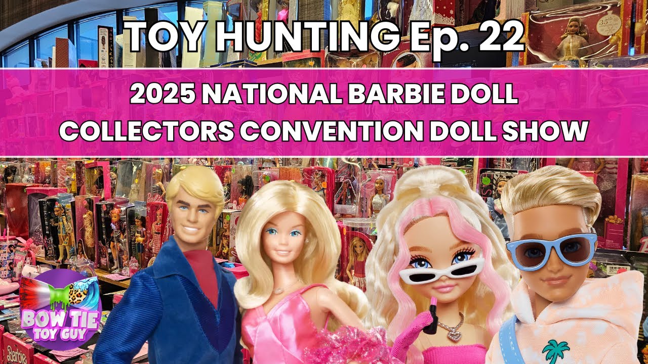 HUGE Doll Show at 2025 National Barbie Convention! - YouTube