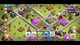 Clash with Mr. U - TH12 attack with the Sneaky Goblin. Easy Loot for just 25K Dark Elixir!!!!