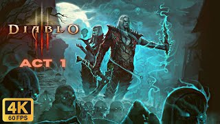 Diablo Iii Season 25 Necromancer Act 1 Gameplay 4K60Fps, No Commentary, Pc