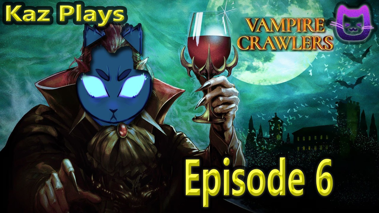 Kaz Plays - Vampire Crawlers Episode 6: Maximum Overkill - YouTube