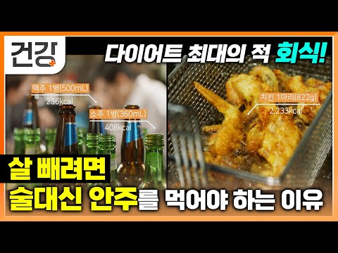 각종 암과 합병증을 불러오는 비만, 다이어트 최대의 적 회식에서 살아남으려면 술대신 안주를 먹어야한다? | 명의 | #EBS건강