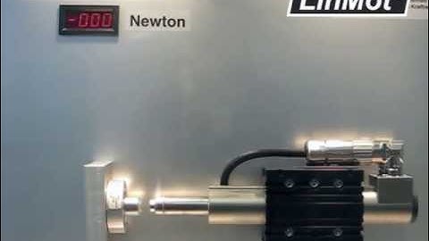 LinMot Force Control