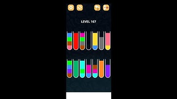 Color Sort Puzzle Level 167 Walkthrough Solution iOS/Android |Water sort puzzle level167|Msy Gamingl