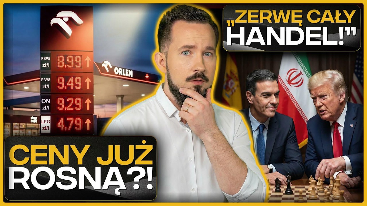 Co DALEJ z IRANEM? PALIWO w GÓRĘ, a TRUMP UDERZA w HISZPANIĘ! #BizWeek