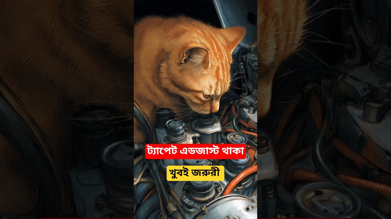 Motorcycle maintenance tips and tricks - ট্যাপেট @ashikmahmudamt #motorcycle #tips