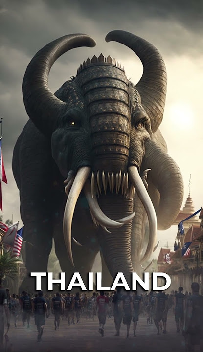 South East Asia Countries as Monsters #shorts