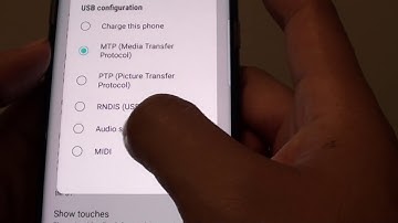 Samsung Galaxy S8: How to Change USB Configuration to MTP / PTP / RNDIS / MIDI
