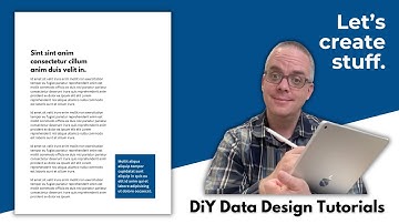How to create a simple one pager in Canva.