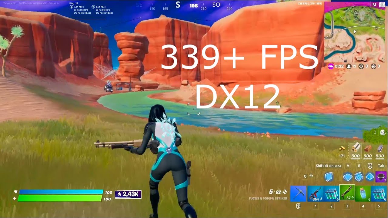 FORTNITE DX12 I5 12600K + RTX 2060 SUPER - YouTube