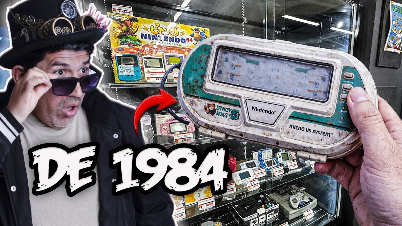 EL GAME & WATCH de DONKEY KONG 3 | Compra arriesgada #retrogaming