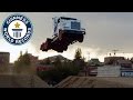 Longest ramp jump by a truck - Guinness World Records