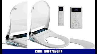 Smart Toilettensitz Bidet mit Düse, Japanische Toilette Sitz Beheizbare Klobrille, Dusch WC mit