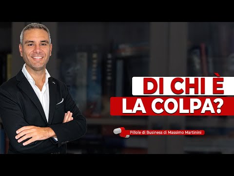 Di chi è LA COLPA?