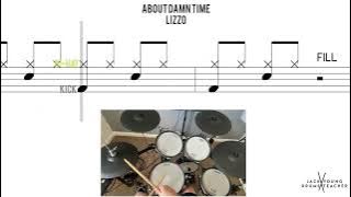 How to Play 🥁   About Damn Time   Lizzo