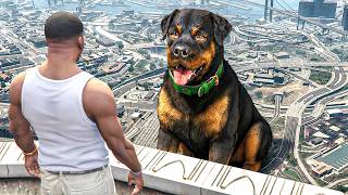 Chop Became GIANT CHOP Because of Franklin! (GTA 5)