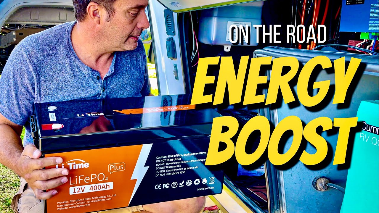 Powering Up Adventures: Lifepo Battery Install for Your RV – Easy to Enhance Off-Grid Living!