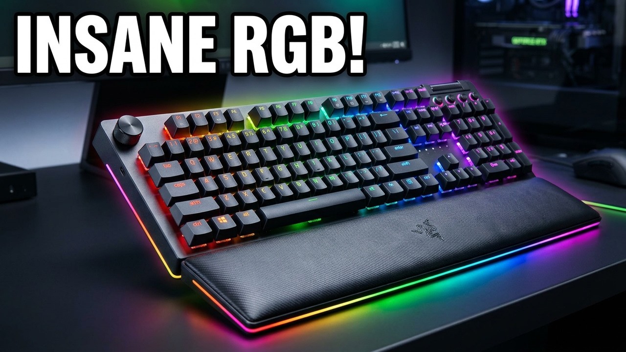 Razer BlackWidow V4 Pro Unboxing – This Keyboard Is INSANE 🔥