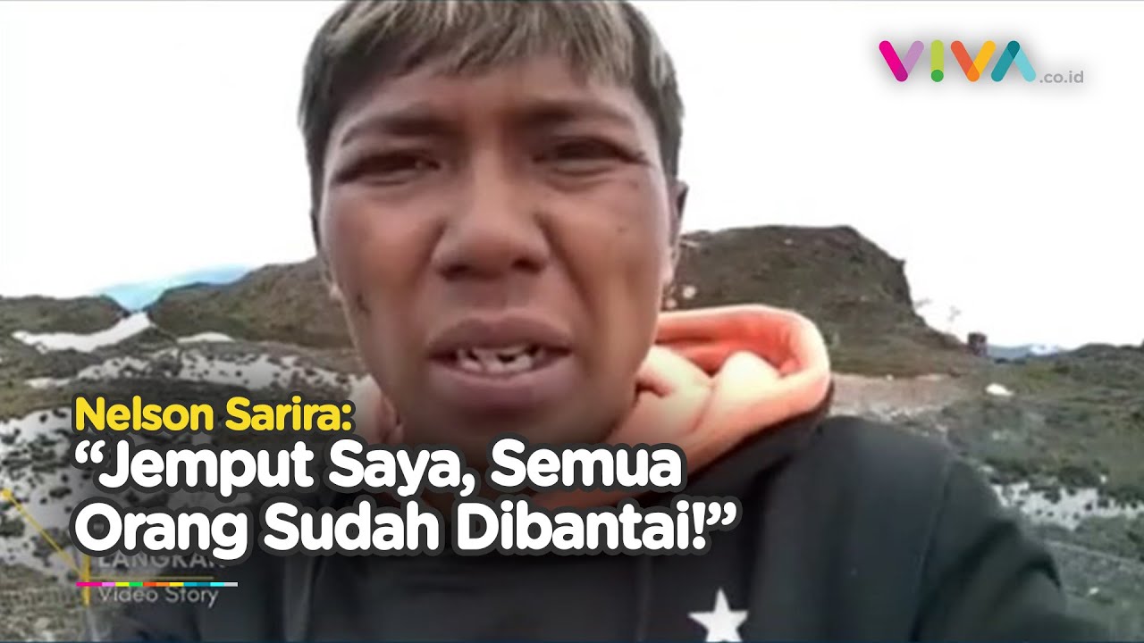 KETAKUTAN! Momen Korban Selamat KKB Papua Minta Tolong ke CCTV