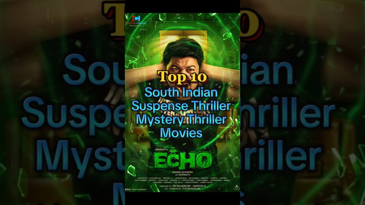 10 South Suspense Thriller Mystery Movies #top10 #southmovies #suspensethriller #murdermystery