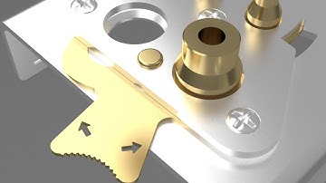 Simple Mechanism:  Fitting retention clips